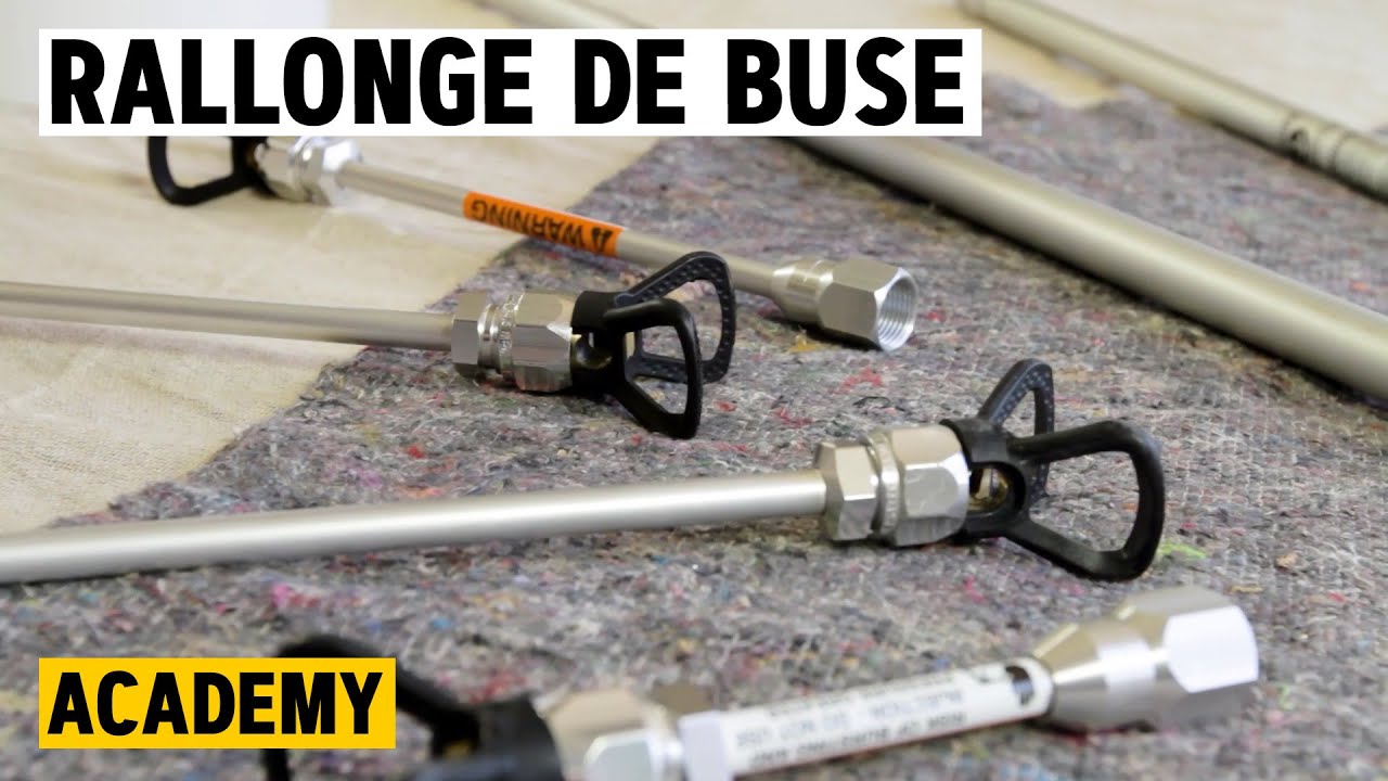 Rallonges de buse - Airless accessoire : Mise en service, Application & Nettoyage | WAGNER