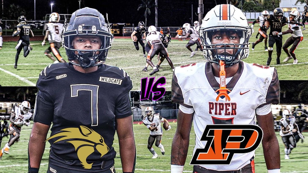 There is Only One Way To Play Football In Davie 💪🏿Western Vs Piper 🏈🔥