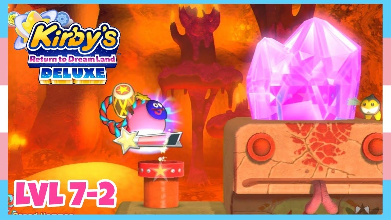 *Complete Energy Spheres* Level 7 - Stage 2 Dangerous Dinner | Kirby's Return To Dreamland Deluxe