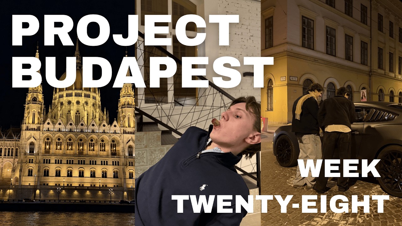 skipping a week of school to go to budapest | Making Merciae- Week 28