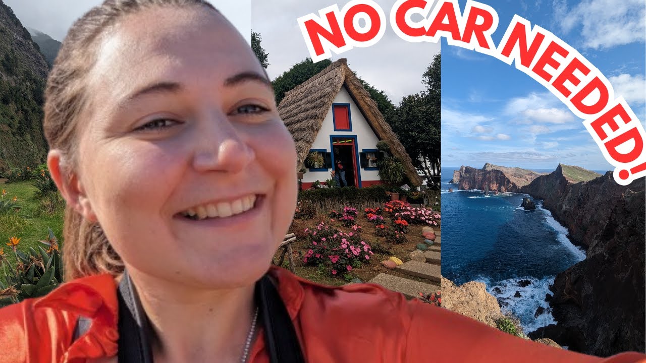 How to travel around MADEIRA with no car - buses, cable cars and tours!