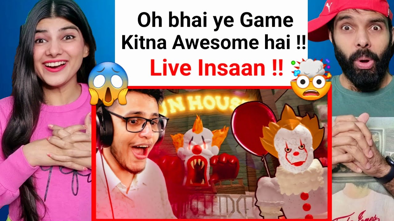 Can I Escape From Pennywise The Evil Clown!!! TRIGGERED INSAAN REACTION LIVE INSSAN
