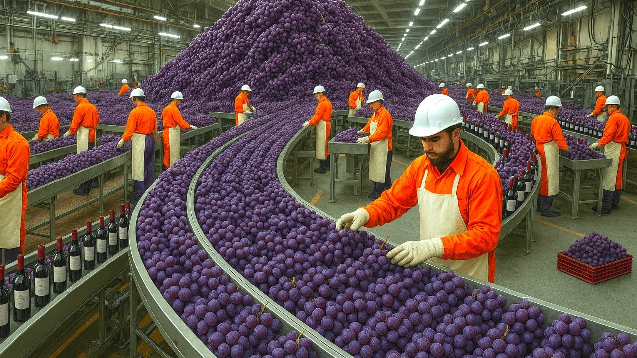 JAK POWSTAJE WINO 🍇 | PROCES PRODUKCJI w FABRYCE 🏭
