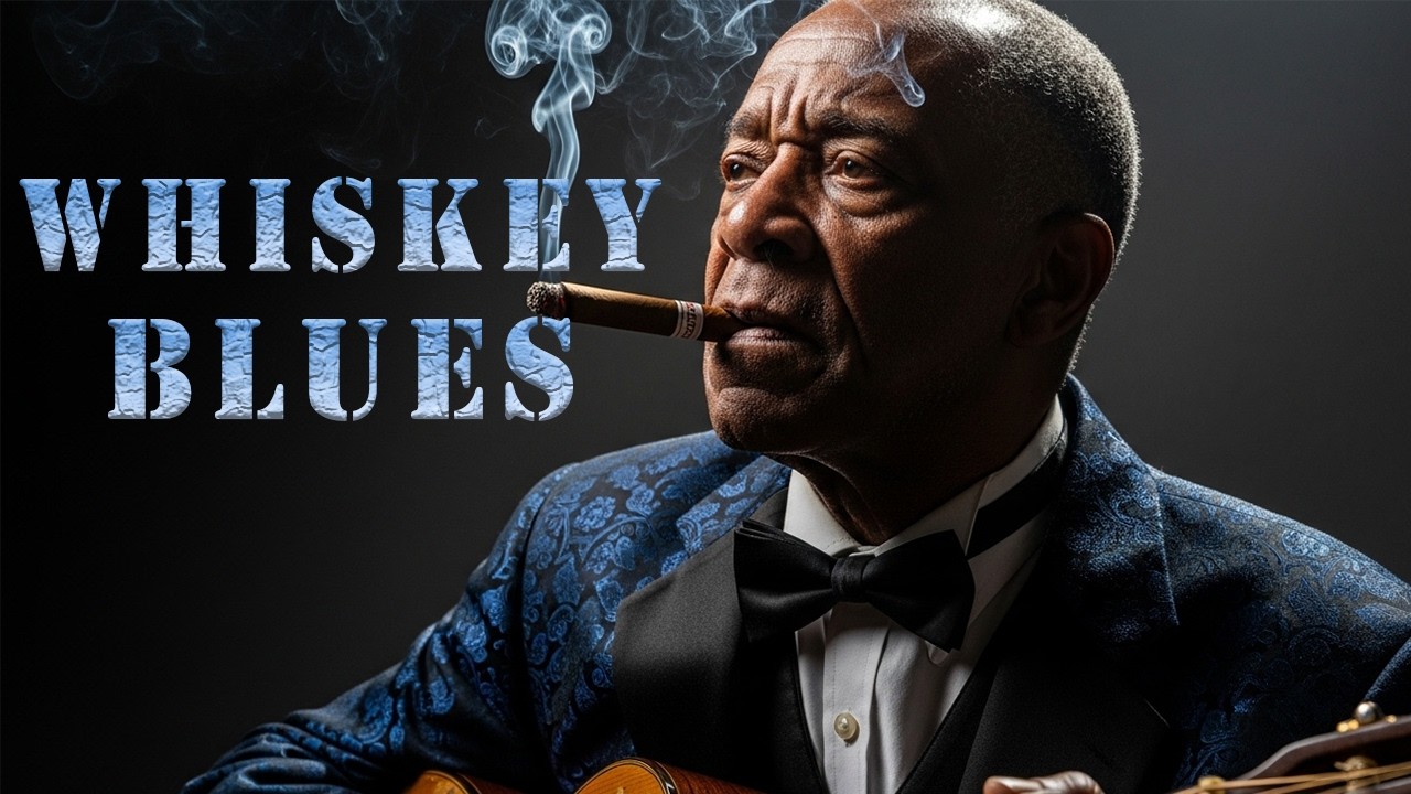 Midnight Whiskey Blues | Smooth Slow Blues & Relaxing Guitar Vibes