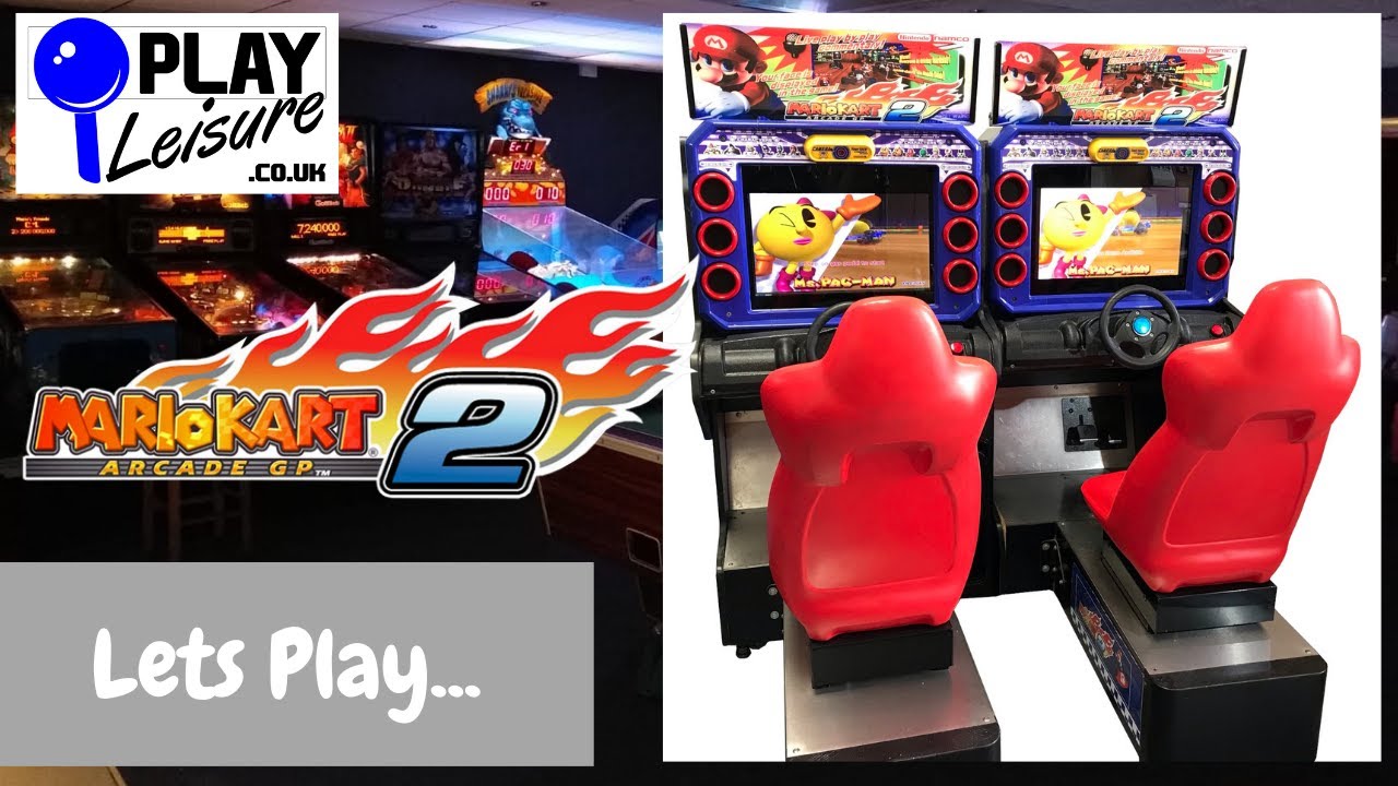 Nintendo's Mario Kart Arcade GP 2 is an AWESOME Arcade Machine! Let's Play...