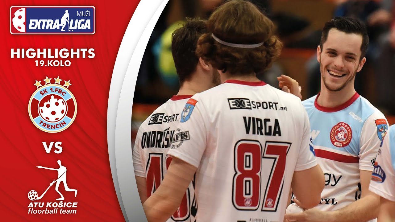 HIGHLIGHTS | Extraliga muži, 19. kolo, 1. FBC Florbal Trenčín - FaBK ATU Košice