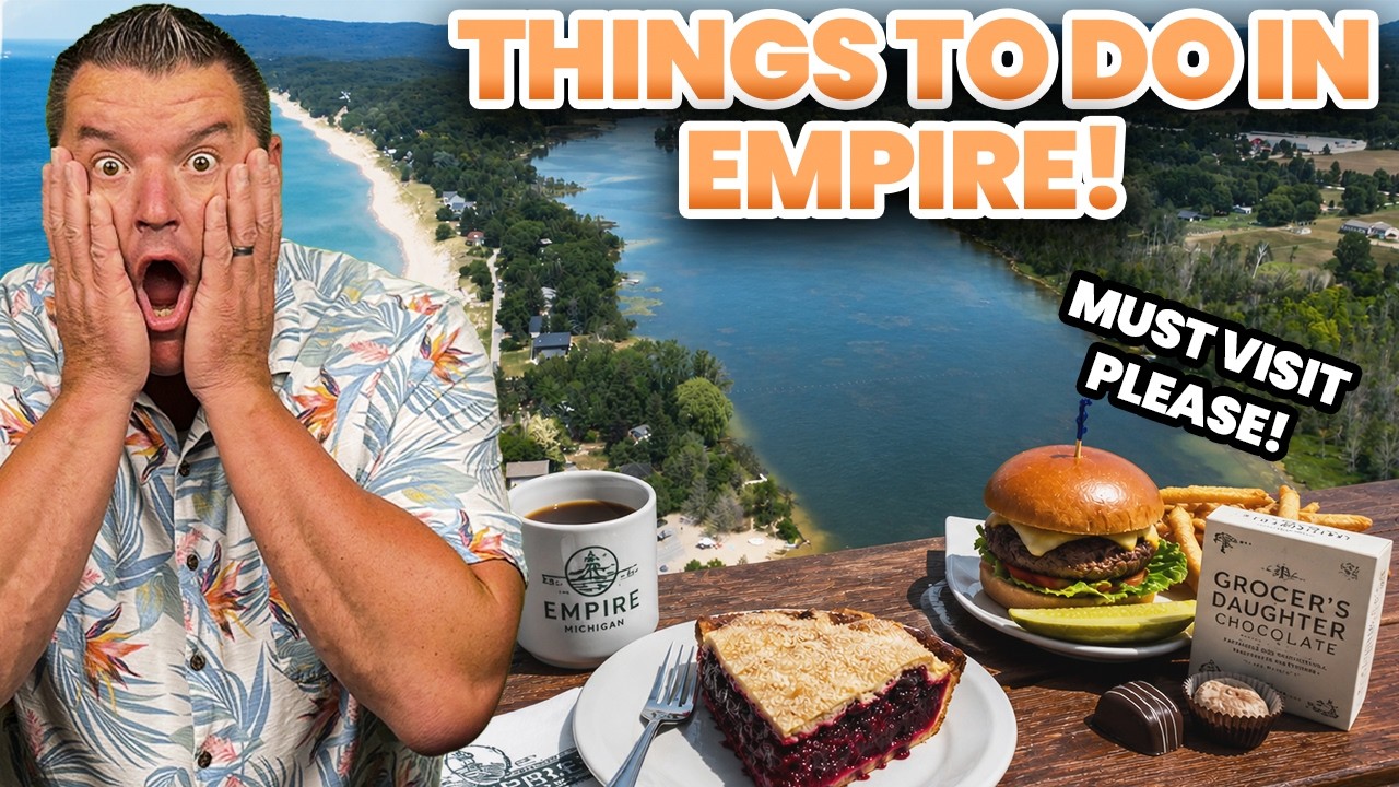 Empire Michigan Tour 2025: Hidden Beaches, Local Eats & the Magic of Sleeping Bear Dunes!