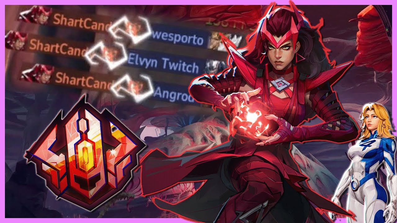 Моё новогоднее решение? Поразите стримеров Twitch этим БЕЗУМНЫМ комбо Алой Ведьмы | Marvel Rivals