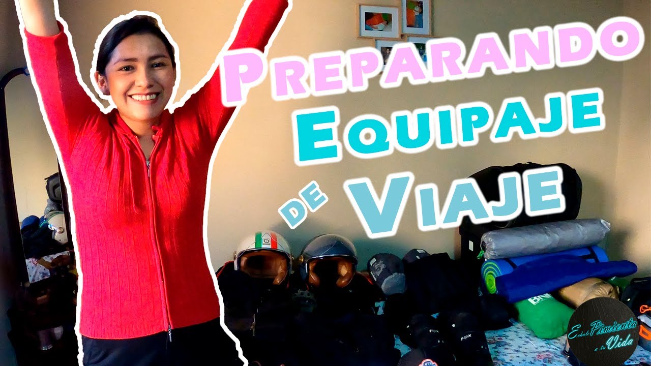 Alistamos nuestro EQUIPAJE de VIAJE 🤗🏍️🛣️👏🤩 (episodio #37)