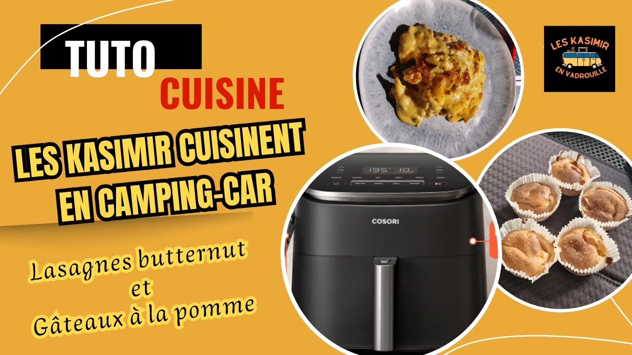 La cuisine en camping-car : Lasagne butternut et  Gâteau pommes #campingcarlife, #astuce , #recette