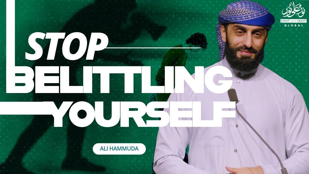 Stop belittling yourself
