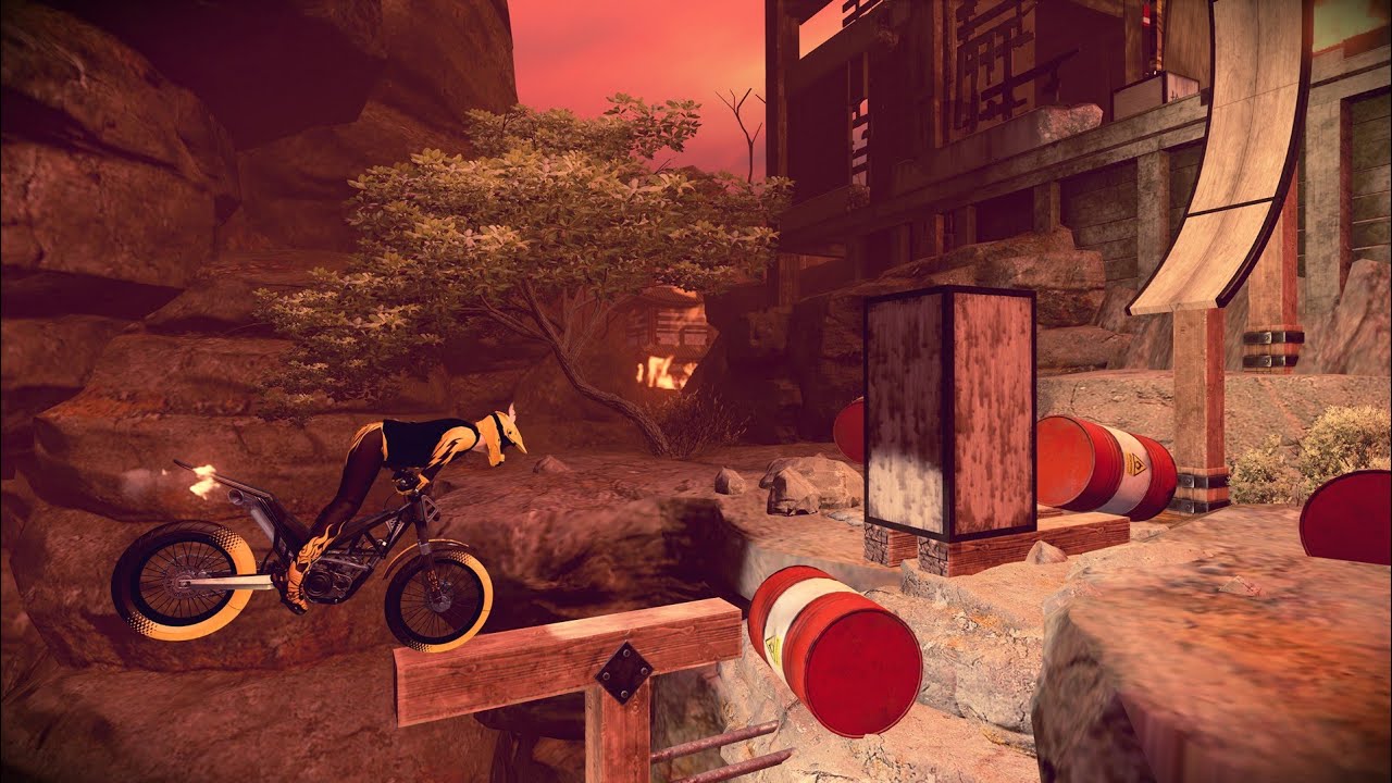 Trials Rising Black Belt, ошибка 0 (уровень ниндзя 5)