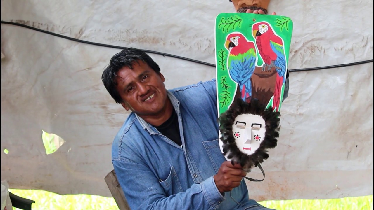 René Castro. Máscaras chané. Salta, Argentina
