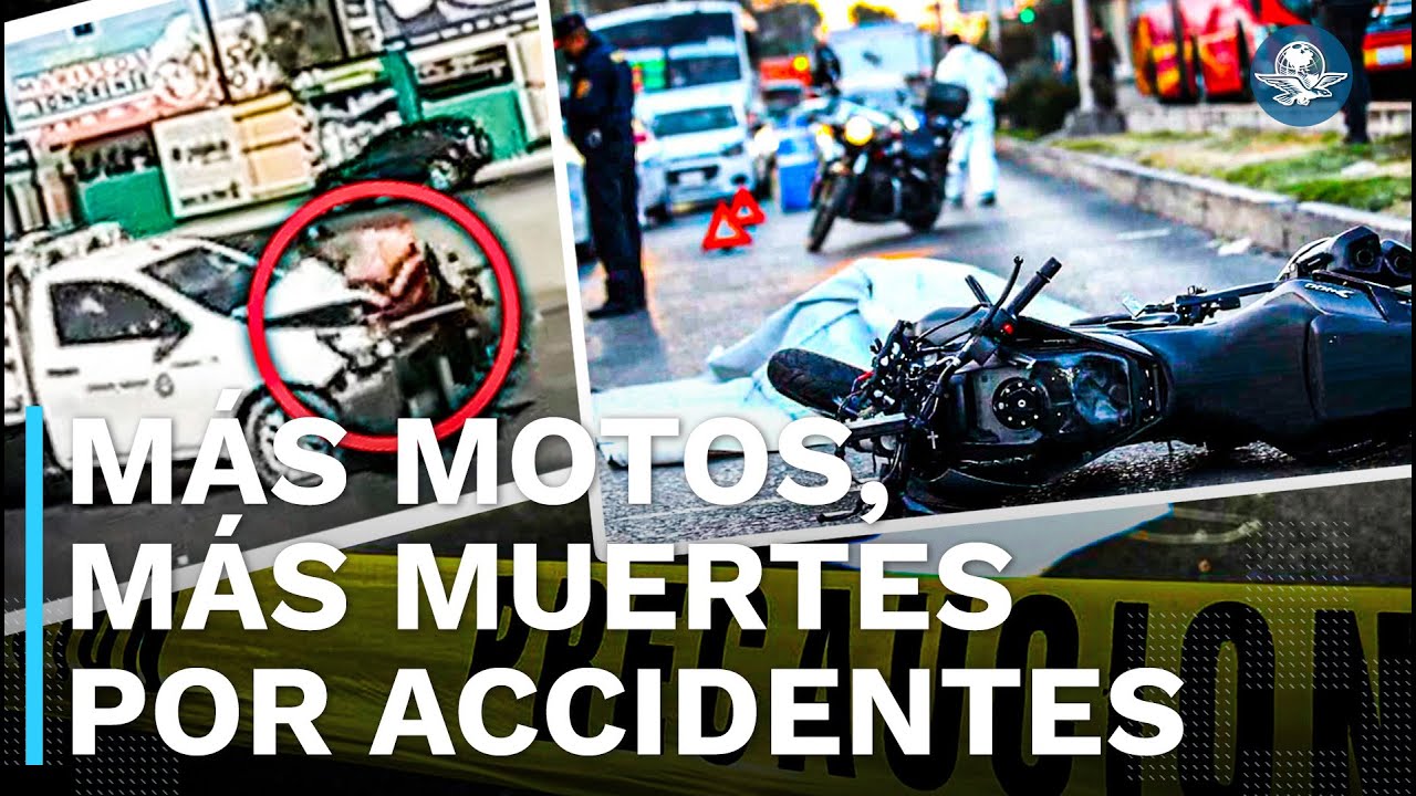 Boom de motos y accidentes mortales en CDMX; motociclistas las principales v&iacute;ctimas