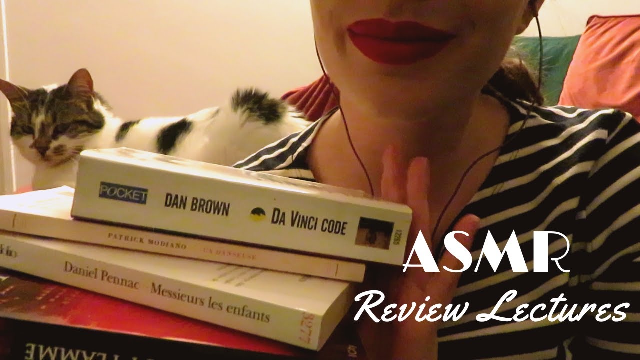 ASMR Français ~ Mes Lectures 2024 🤓​📚 - ​Partie 1