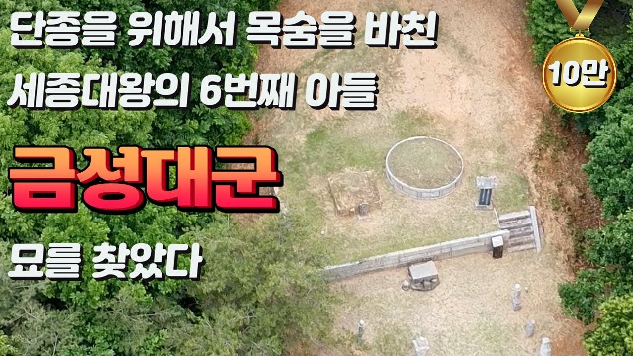 세종의 6번째 아들 금성대군의 묘를 드디어 찾았네요  #왕과사는남자