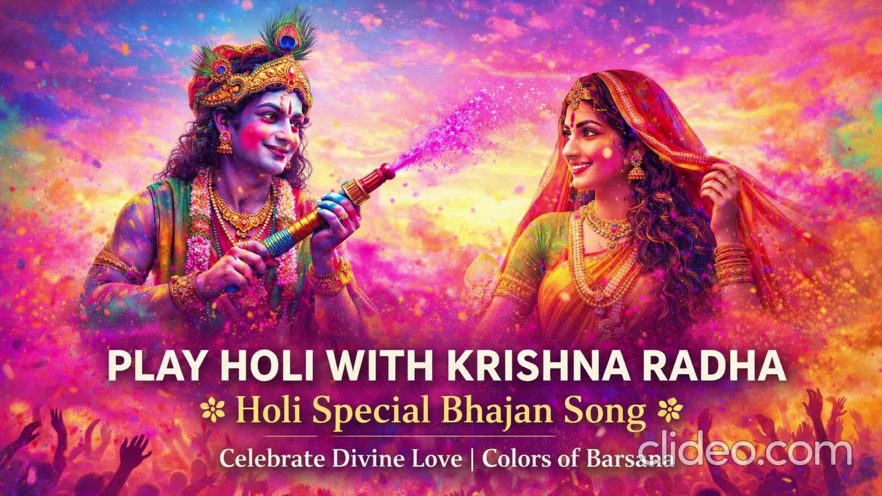 Barsana Holi Celebration | Radha Krishna Holi Song | Festival of Colors