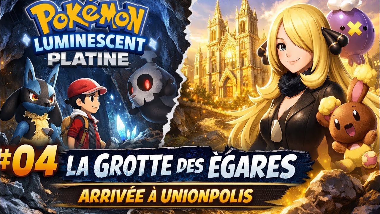 POKEMON LUMINESCENT PLATINUM #04 L'AVENTURE CONTINUE!!!