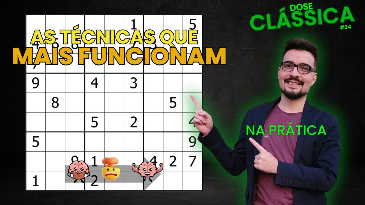 Eu desbloqueei o SEGREDO do Sudoku com essas técnicas SIMPLES [34]