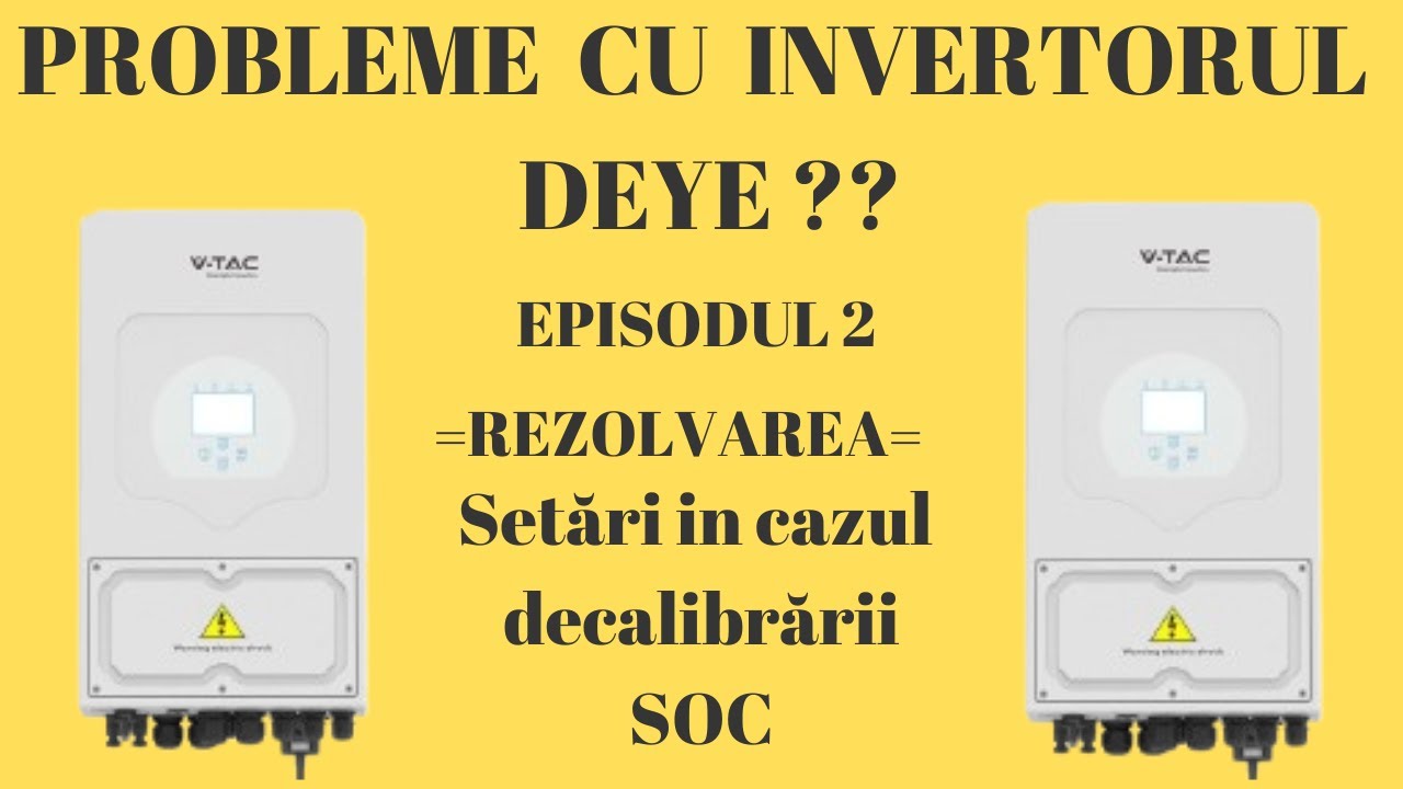 Probleme cu invertorul Deye-Rezolvarea--Setările de iarnă