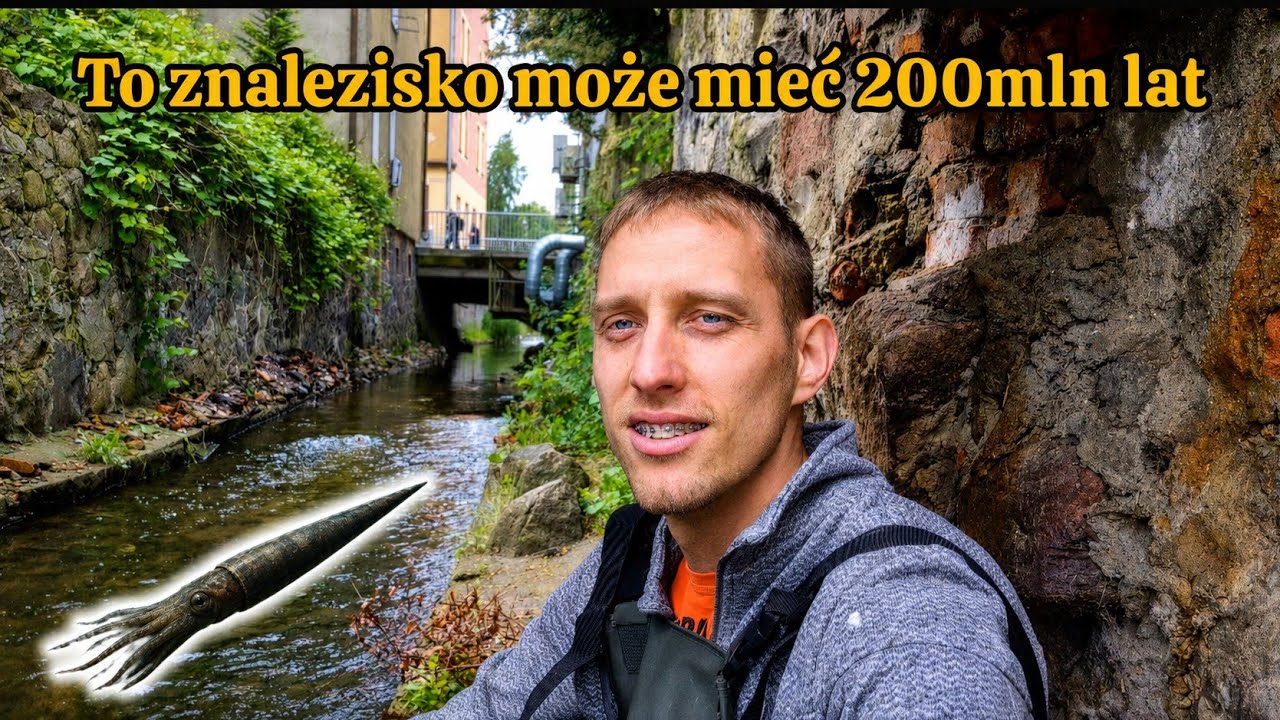 Podczas poszukiwań w rzece, przypadkowo znalazłem coś co może mieć nawet 200mln lat 
