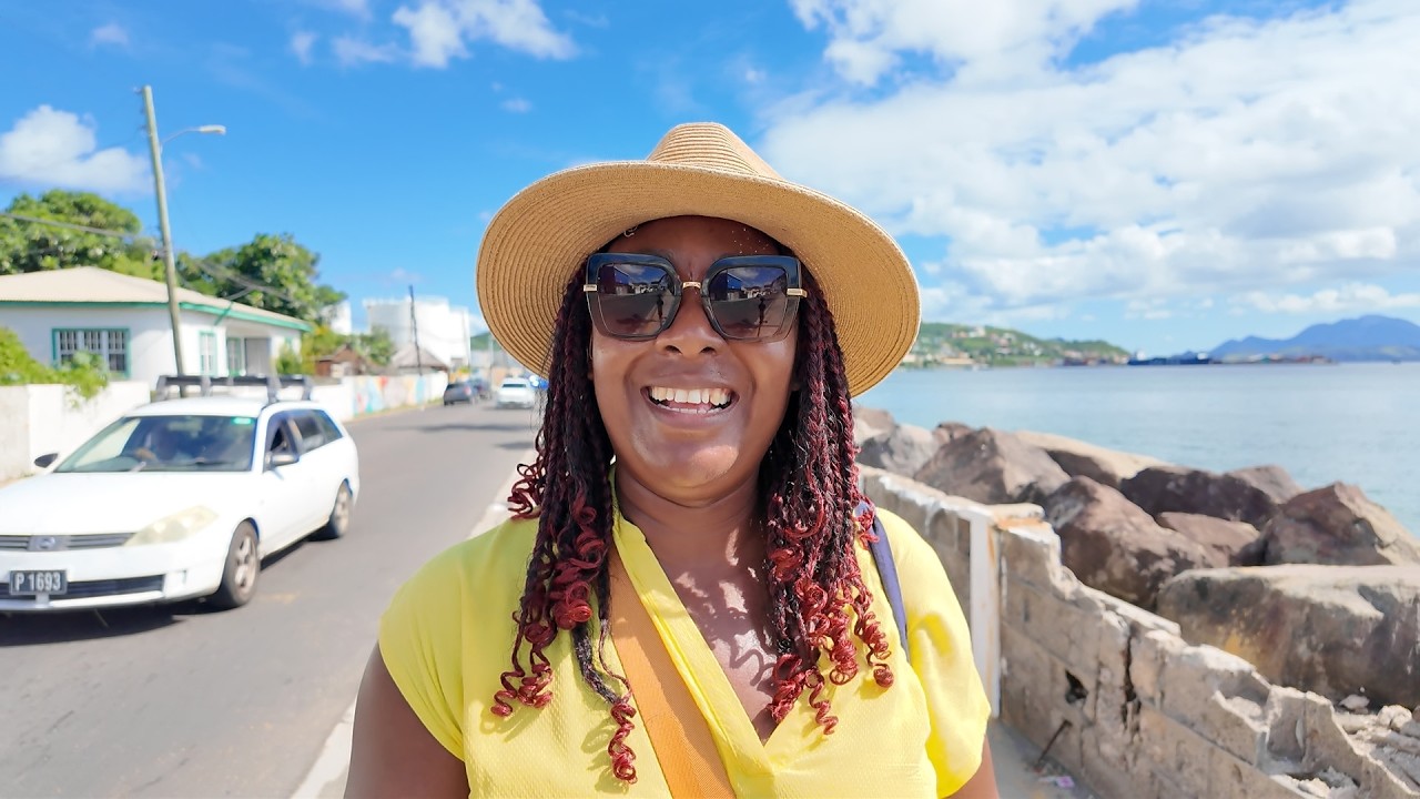 Пешком от Royal St Kitts до порта Бастер