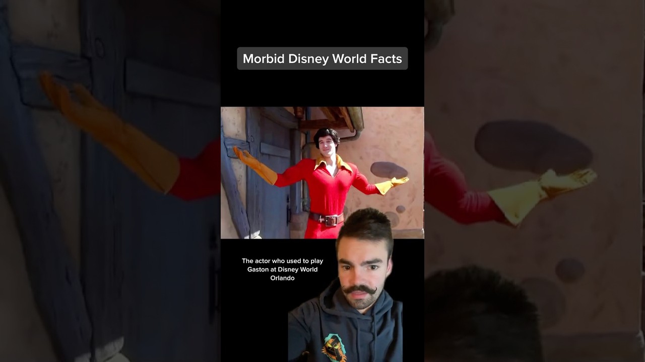 WHAT happened to the guy who played Gaston at Disney World?! #morbidfacts