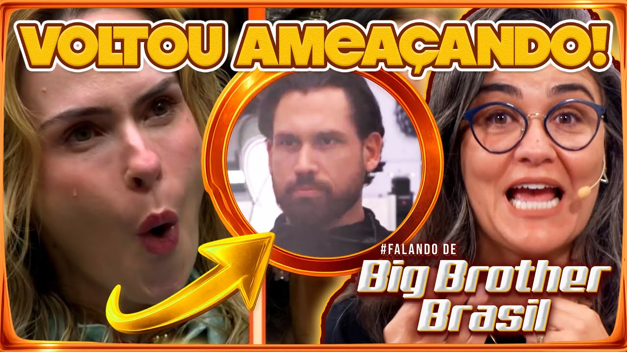 🔴BBB26: Olha elaaa! ANA PAULA volta DEBOCHANDO de Cowboy e AMEAÇANDO Brígido!