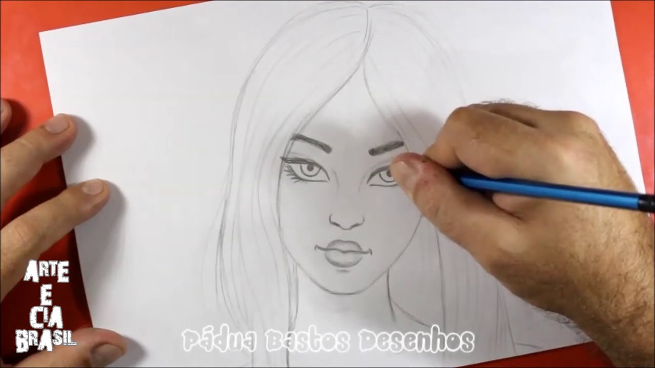 DESENHO DE GAROTA TUMBLR PASSO A PASSO - PÁDUA BASTOS