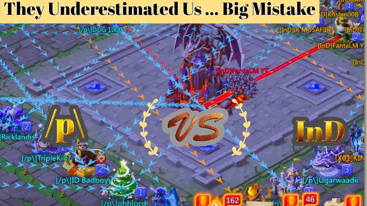 We Challenged InD.. Was It Our Big Mistake? 😬 | WoW Battle | Lords Mobile