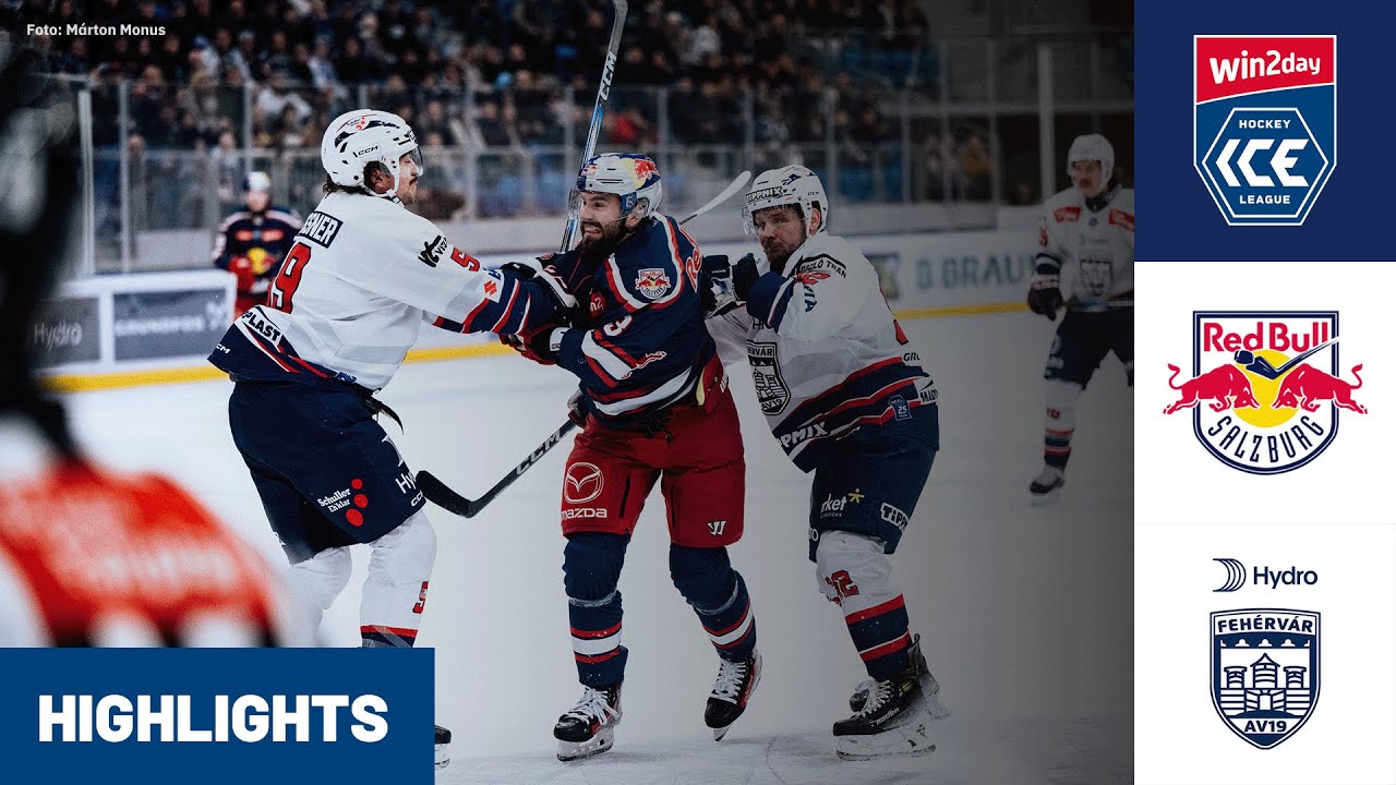 ICE: EC Red Bull Salzburg vs. Hydro Fehervar AV 19 | Highlights