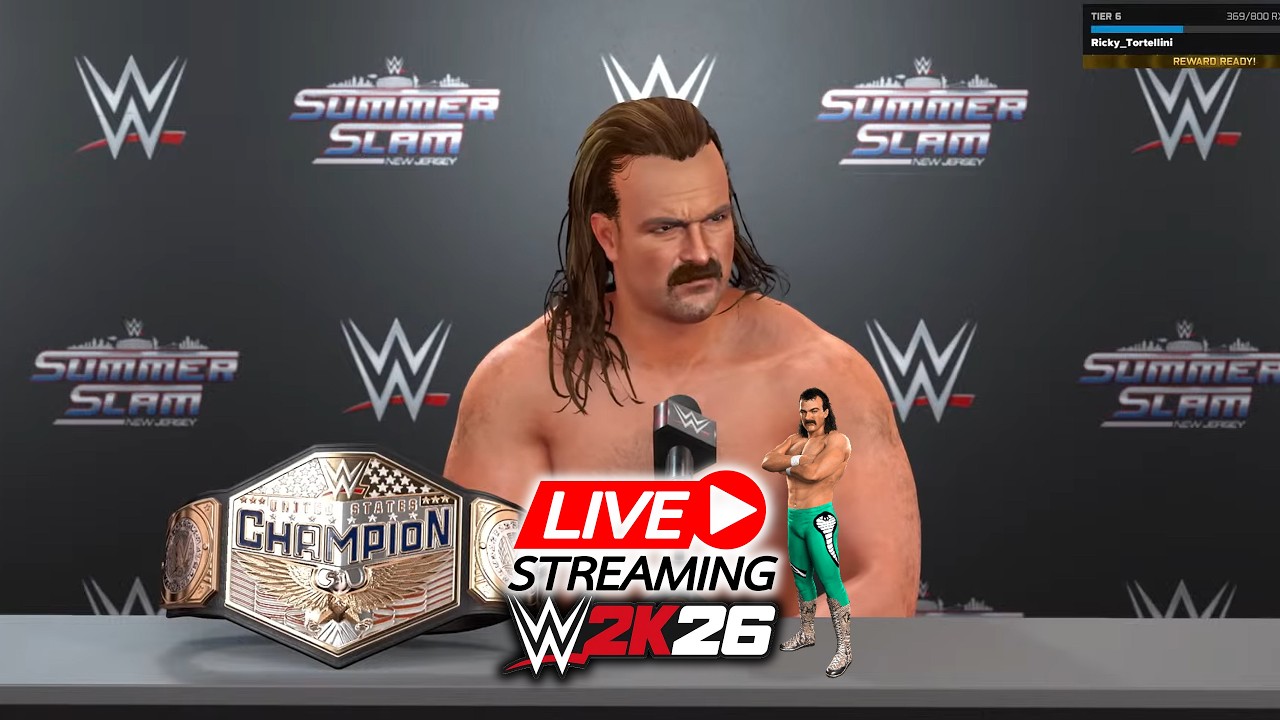 I am Making ONLY Heel Choices in My Rise with Jake “The Snake” (WWE 2K26 LIVE!)