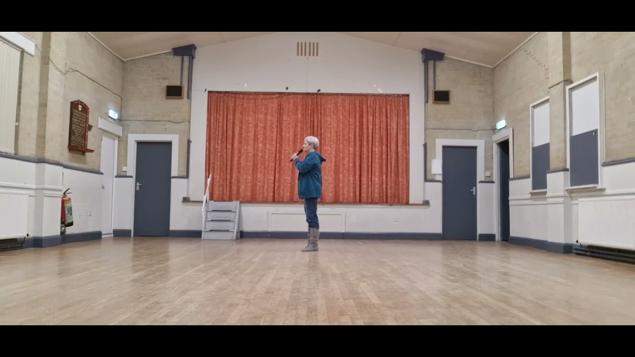 Dance H-A-P-P-Y line dance Walkthrough video