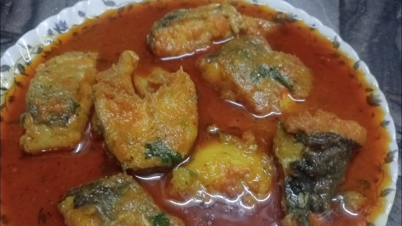  Sarso wali Machli ka salan l fish cury🐠🐠😋
