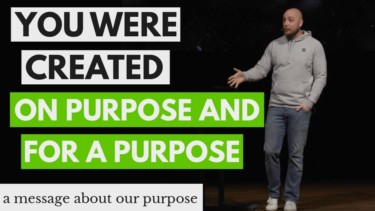How To Know God's Purpose For Your Life (Gods purpose for your life sermon)
