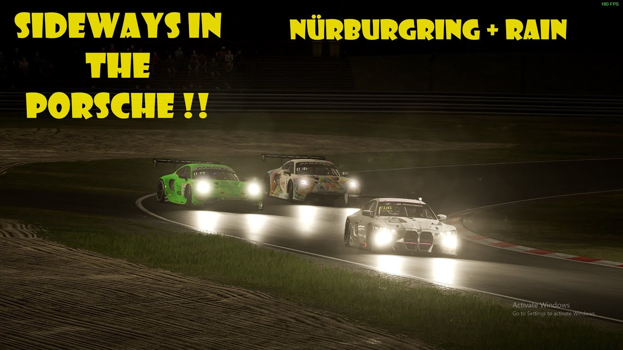 ACC LFM Daily Race @ Nurburgring | Rainy Night Race w/o Any Practice | This Could've Ended Badly!