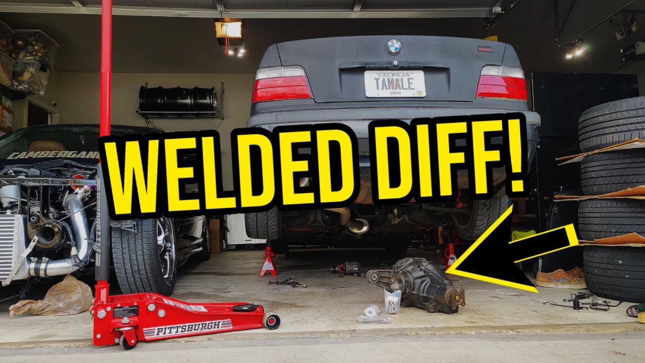 Welded Diff swap for Roxanne The Sedan || E36 Drift Build