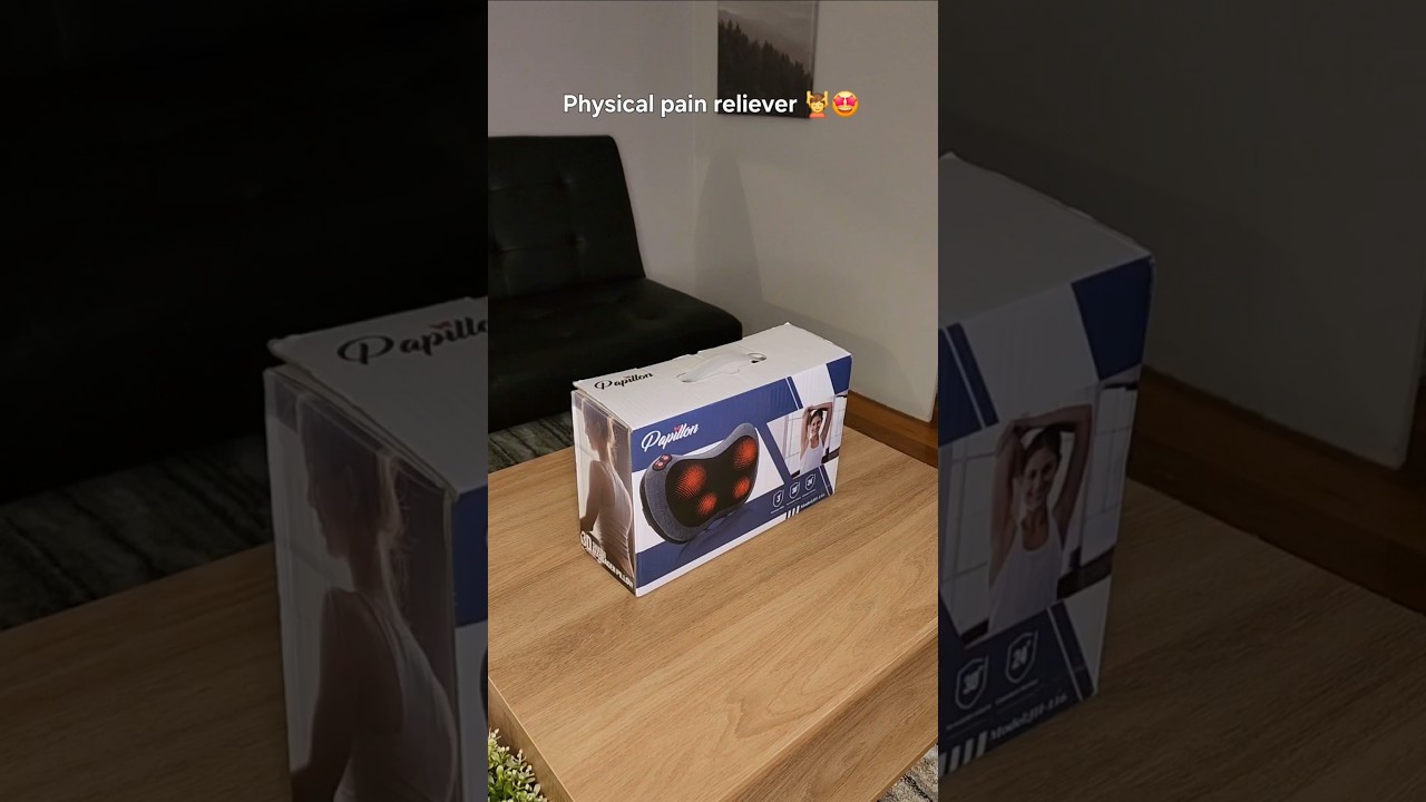 My neck & back found relief 💆 