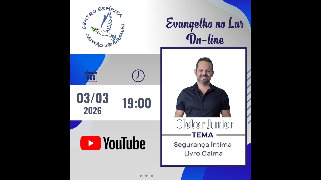 Evangelho Online - Cleber Junior - Segurança Íntima - Livro Calma