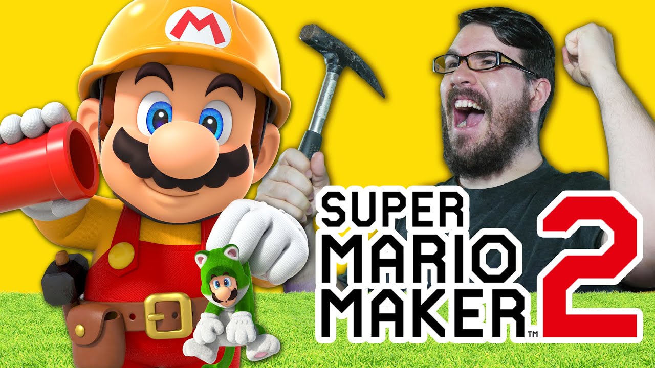 UM NOOB NO SUPER MARIO MAKER 2 - Modo Campanha #1