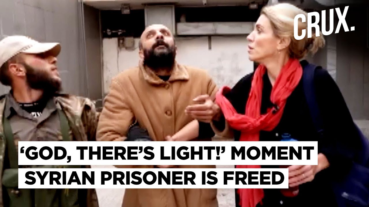 Camera Captures Dramatic Moment A Prisoner ‘Unaware’ Of Assad’s Ouster Is Freed From Syria Jail