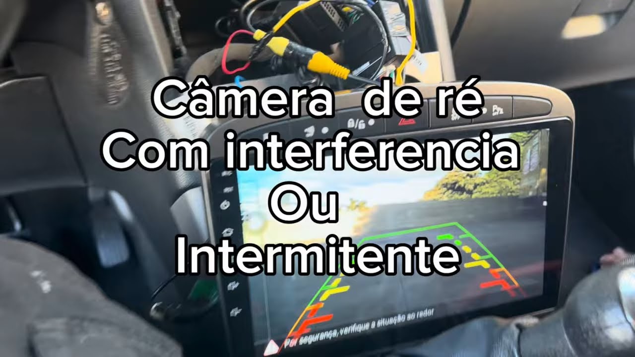Câmera de ré não nao funciona ? Defeito e solução prática e rápida
