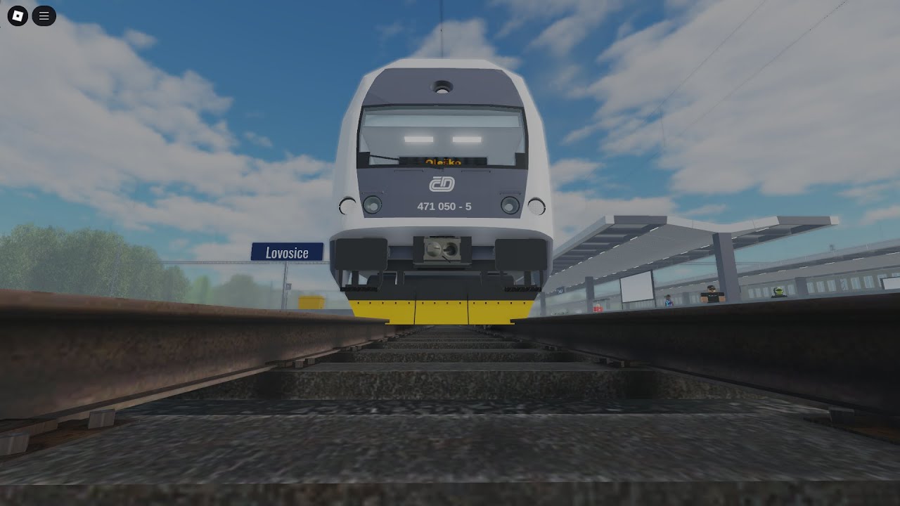 Vlaky nad kamerou/The camera under the train // Train Sim