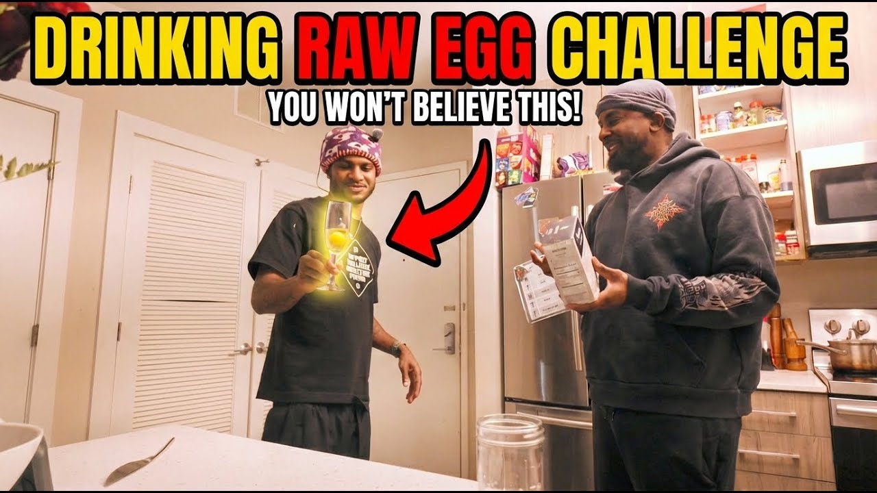 We Tried The Raw Egg Challenge And Almost Threw Up