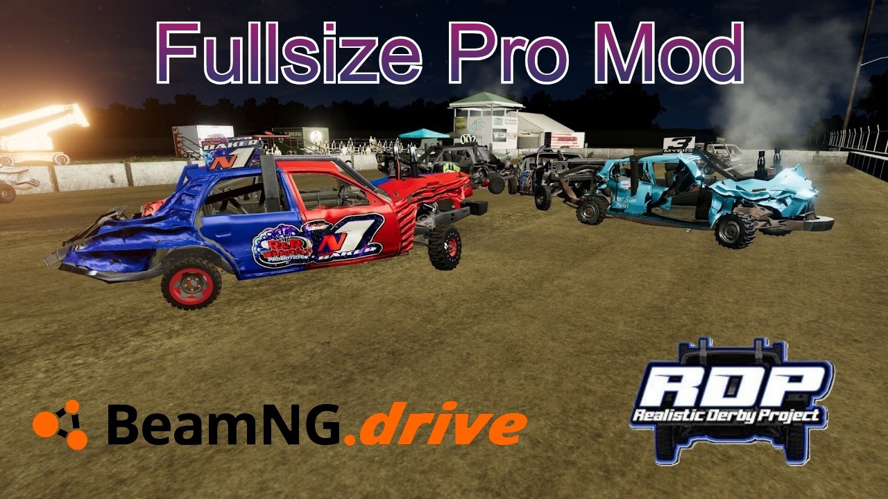 BeamNG Demolition Derby | 80's and Newer Mod