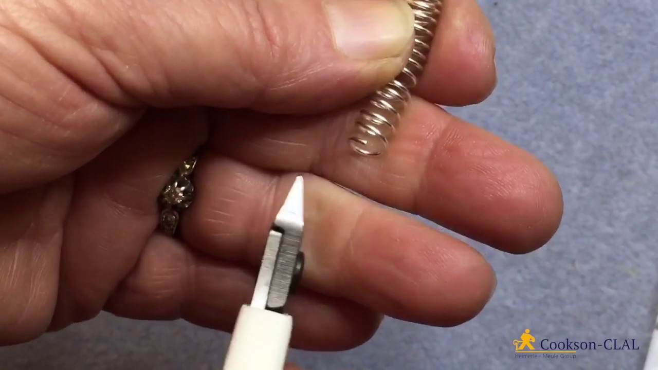 Création d'anneaux de bout pince coupante LINDSTROM - Client pilote DanyK Créations