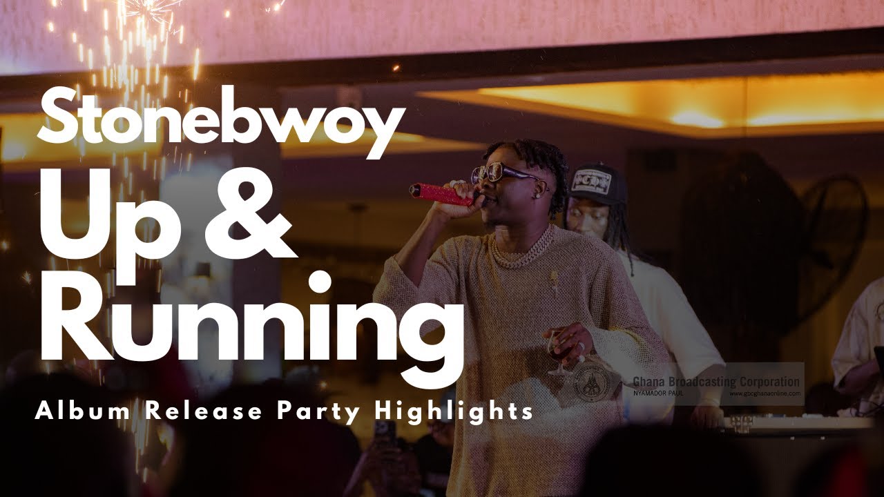 Stonebwoy — вечеринка по случаю выхода альбома Up & Running