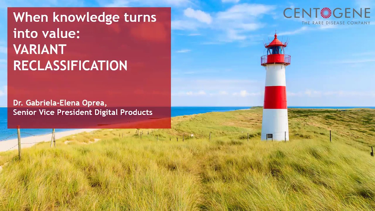 Webinar: Variant reclassification at CENTOGENE