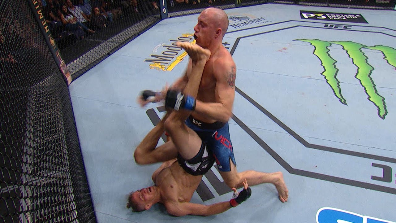 The Only 2 Upkick Finishes in UFC History