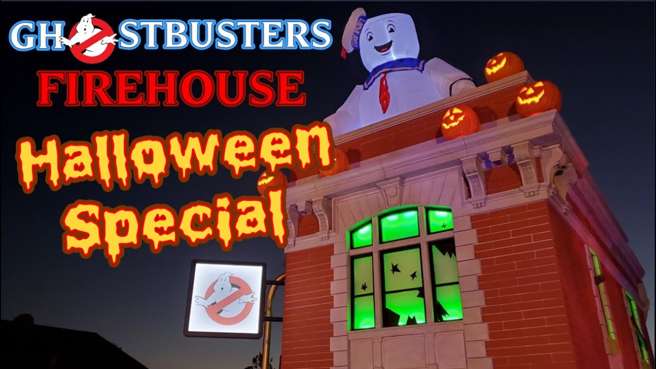 Real Ghostbusters Toys! Best Ghostbuster Firehouse Halloween Surprise Ever